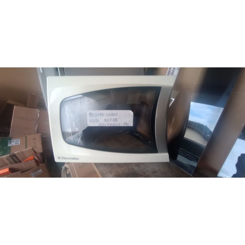Vidro para Porta Microondas Electrolux 18 Litros MEF28 (LER DESCRIÇÃO)