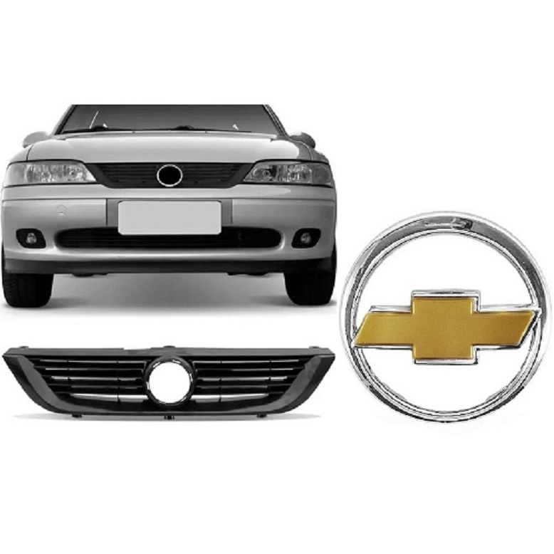 Grade Radiador Vectra 97 98 99 2000 2001 2002 2003 2004 2005 COM EMBLEMA 12014