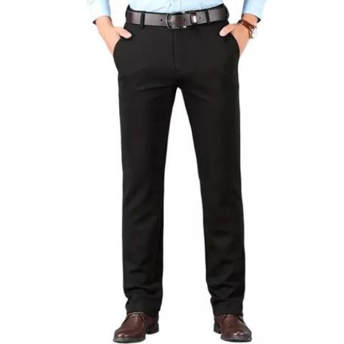 Calça Social Masculina Kit Com 3 Unidades ,Cores Preto,Cinza,Azul Marinho