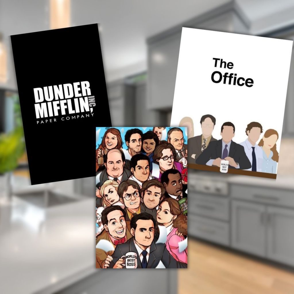 IMÃ DE GELADEIRA - THE OFFICE  (6,5x9cm ou 6x6cm)