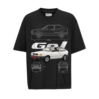 Camiseta Tshirt Masculina Volkswagen Gol Clássico Carro Nacional