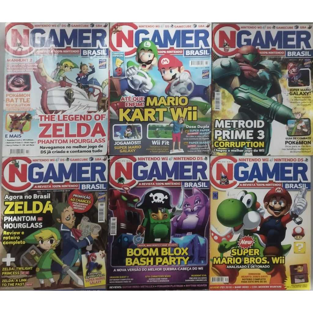 Revista Ngamer - Diversos Numeros
