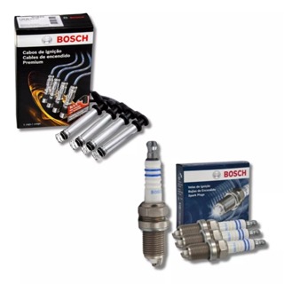 Jogo De Velas E Cabos Onix Prisma 1.4 2012 A 2019 Bosch em Oferta na Shopee