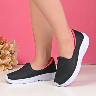 Sapatilha Feminina Ortopédica Confortável Sem cadarço: Tênis Feminino Confortável Academia! em Oferta na Shopee