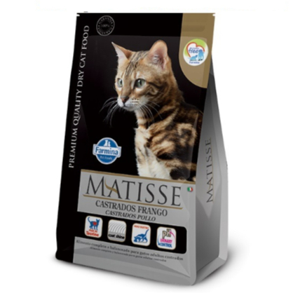 Ração Matisse Gatos Castrados Sabor Frango 7,5kg