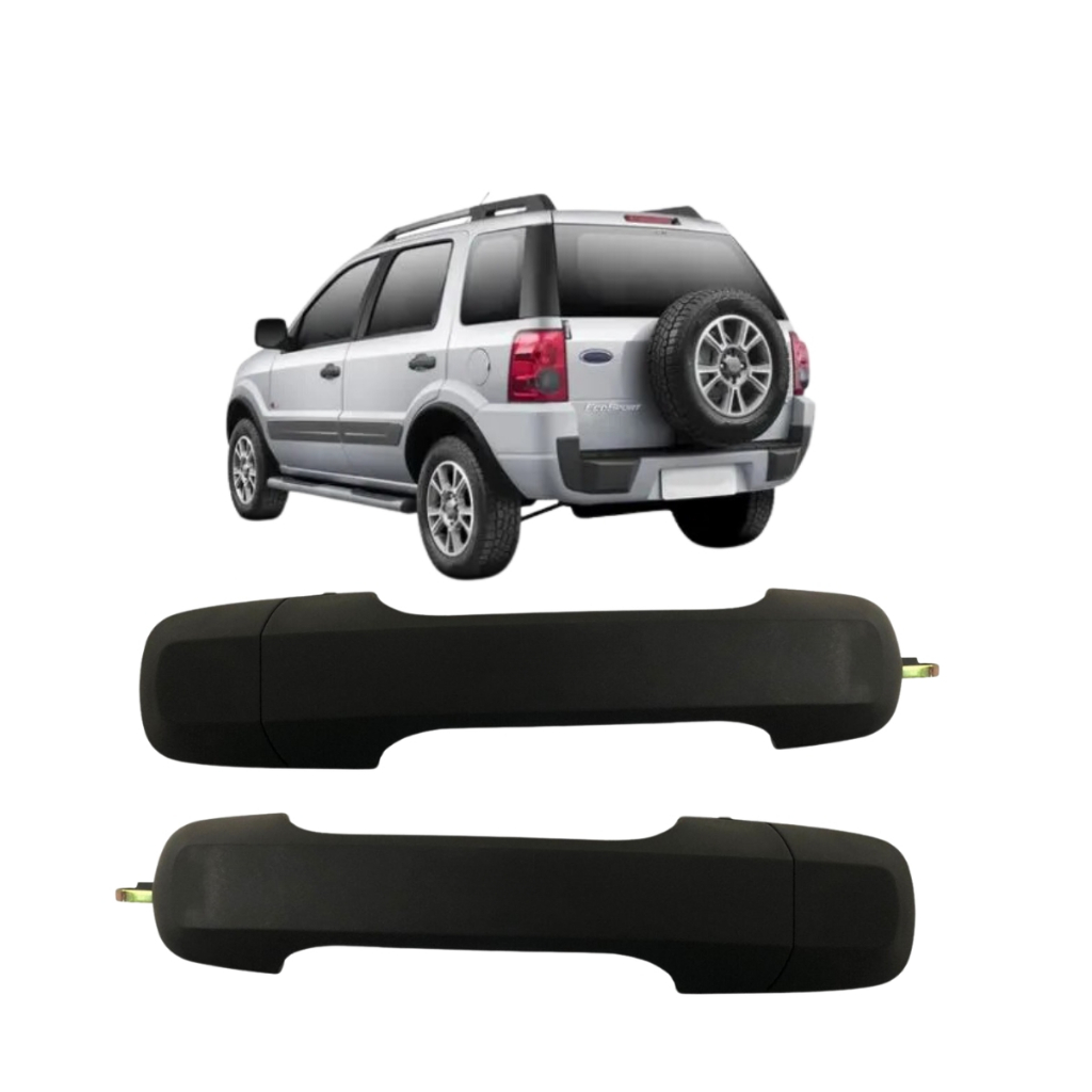 Par Maçaneta Externa Ecosport Porta Traseira 2002 Até 2012 em Oferta na Shopee