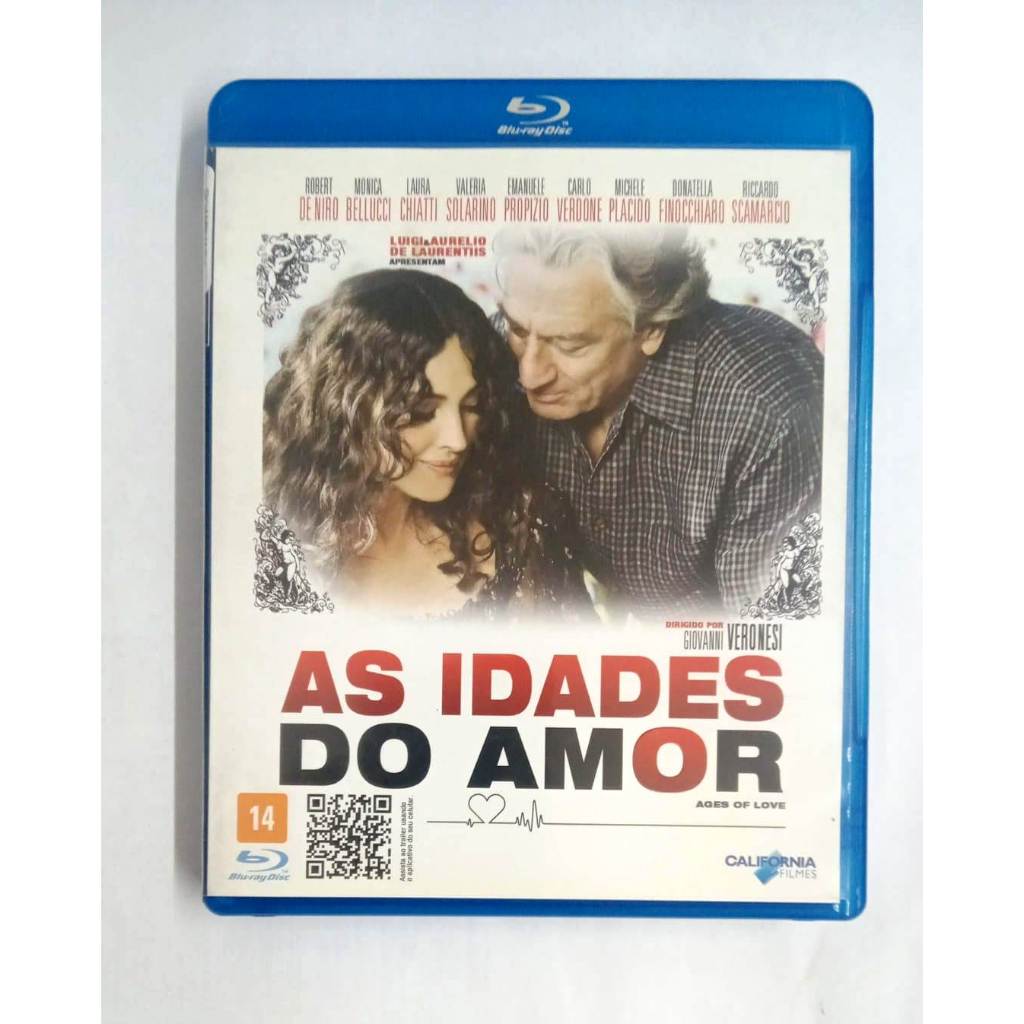 Blu-ray As idades do amor original Robert De Niro romance cxc