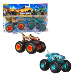Hot Wheels Monster Truck Pacote com 2 Pack Demolição Mattel - Sortidos