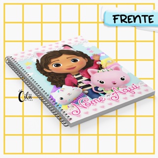 Caderno A casa Magica da Gaby - com nome personalizado em Oferta na Shopee