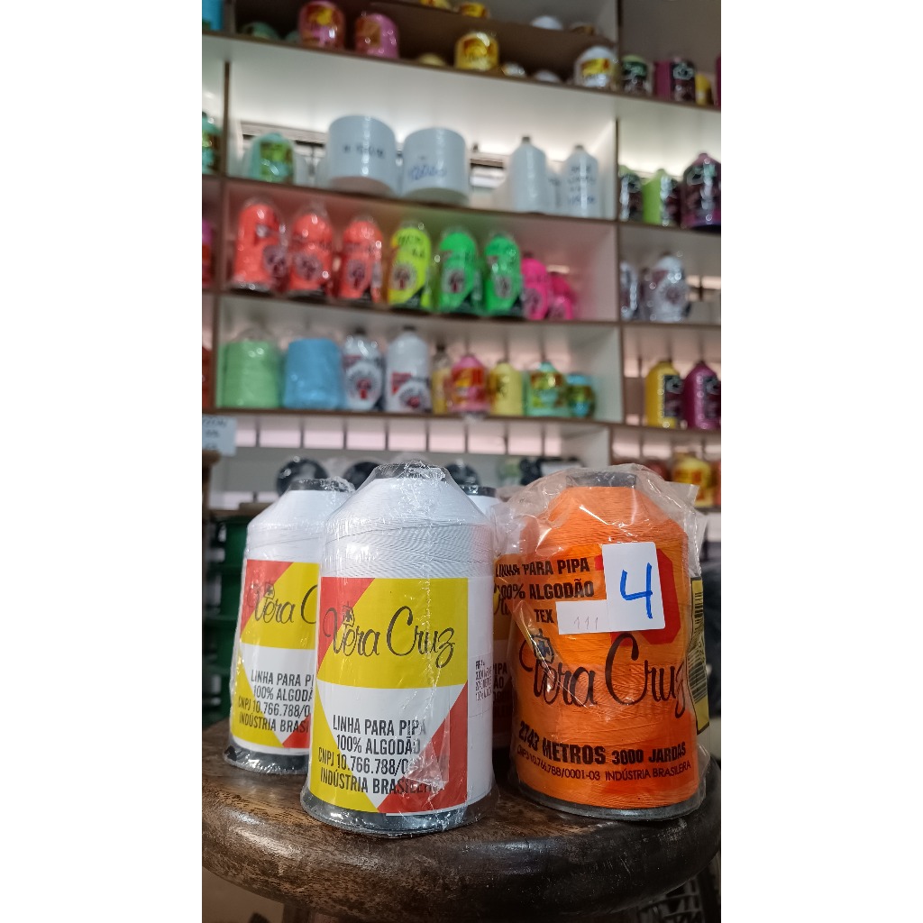 Linha  fio 4 Vera Cruz 3000 jds (ORIGINAL) em Oferta na Shopee