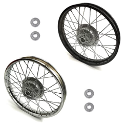 Roda Dianteira Montada Cg 125 Titan / Today De 83 a 99 + Raios 4mm e 3,6mm + Rolamento - 4 Modelos