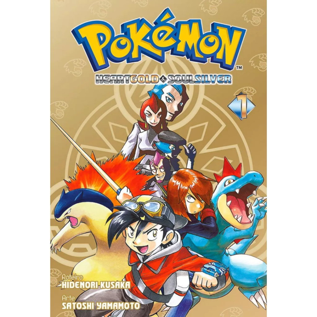 Mangá Pokémon: Heartgold & Soul Silver Vol. 1 Lacrado Panini