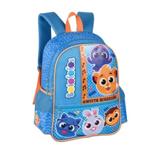 Mochila De Costas Bolofofos Escolar Azul Infantil Meninos Masculina Grande Espaçosa em Oferta na Shopee