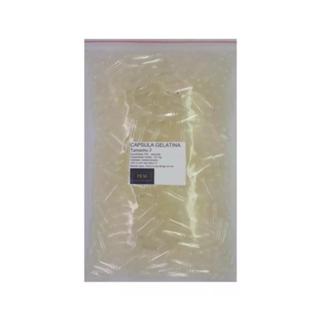 500 Cápsulas Vazias De Gelatina Incolor N°2 em Oferta na Shopee