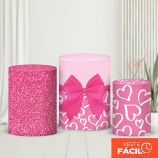 Trio Capas Cilindros Boneca Veste Fácil em Tecido com Elástico para Festas em Oferta na Shopee