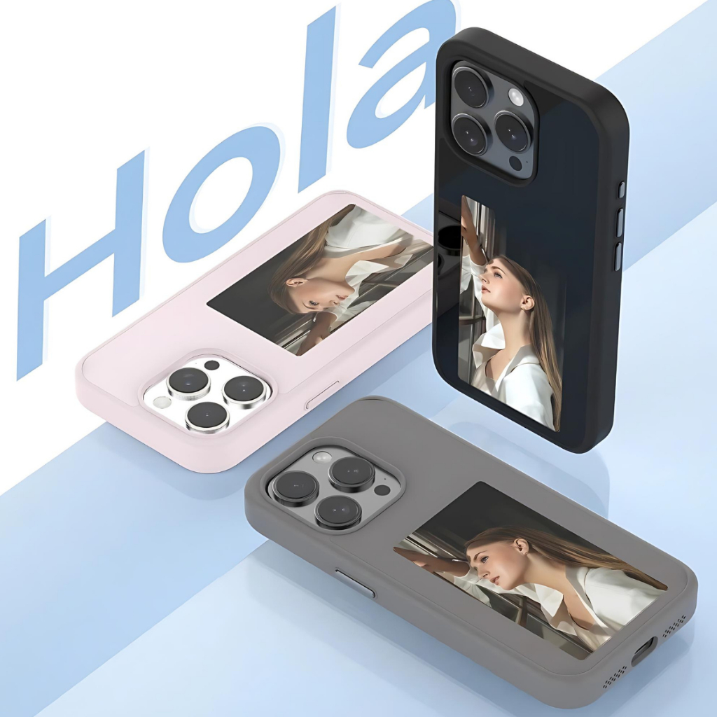 Capinha Com Display Personalizado NFC Iphone Samsung Capa Protetora