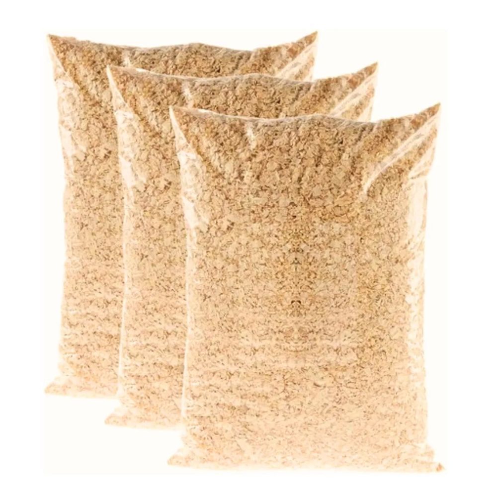 3 Serragem Solta Coelho Hamster Pacotes 300g Cada Pronta P Uso
