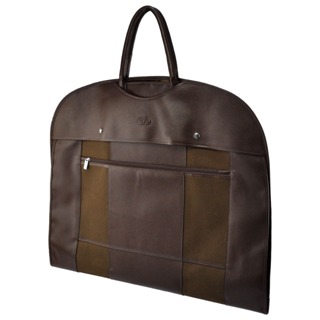 Porta Terno Executivo HARRY em Couro c/ Nylon Galvani em Oferta na Shopee