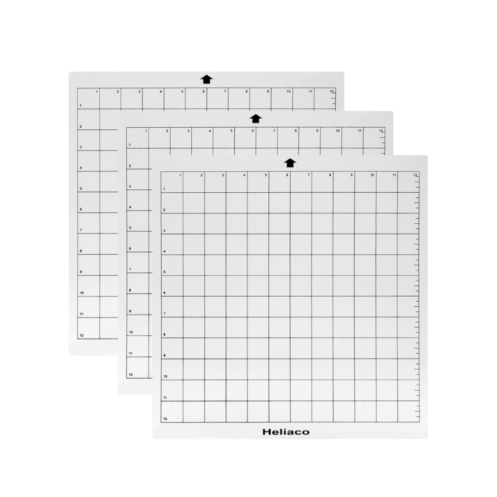 Kit 3 Bases Corte Helíaco 30x30 40m Compatível Silhouette Cameo