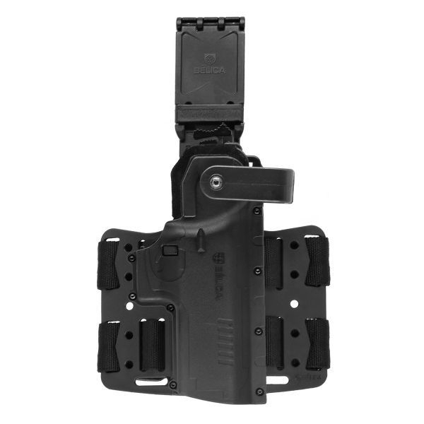 Coldre Hammer Pro 2 Perna Destro Preto G19, G22, G17 E G23 - Bélica