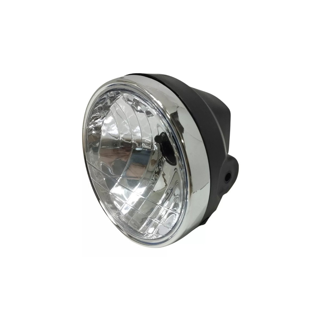 Farol Completo Aro Cromado Honda CG 150 Fan Titan Sport Todos os anos e modelos