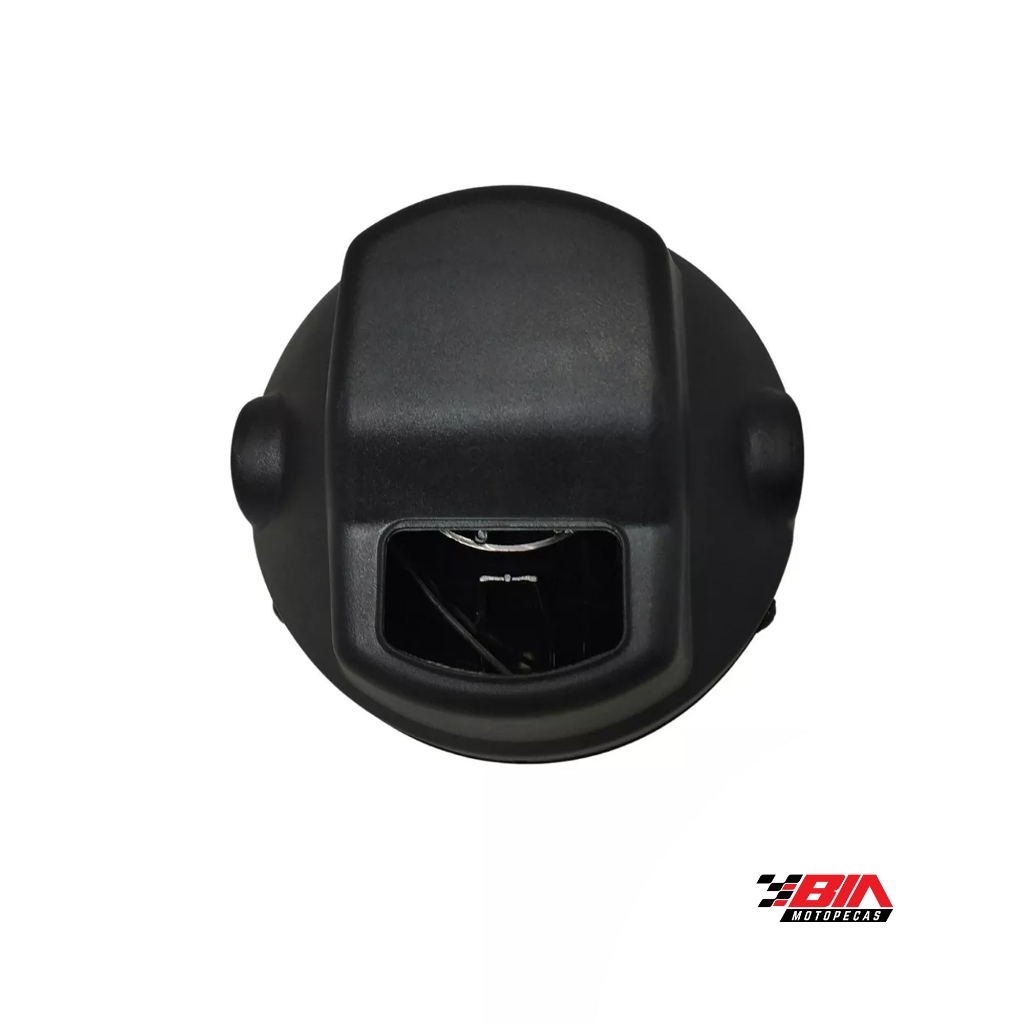 Farol Completo Aro Cromado Honda CG 150 Fan Titan Sport Todos os anos e modelos — imagem 2 de 2