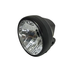 Farol Completo Honda CG 150 Titan Fan Sport Cargo KS ES ESD Bloco Óptico Carcaça Aro Preto Globo Modelo Original