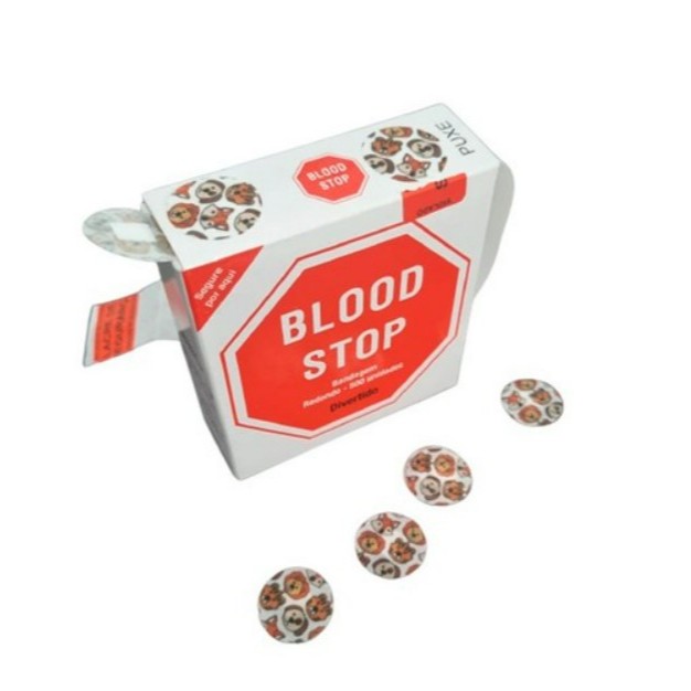 Curativo Infantil Redondo Blood Stop Divertido Caixa C/500 Unidades - AMP