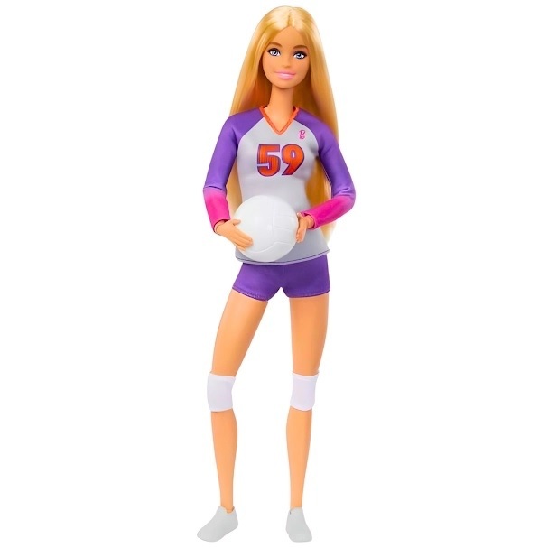 Barbie Profissões Boneca Jogadora De Vôlei - Mattel Hkt71