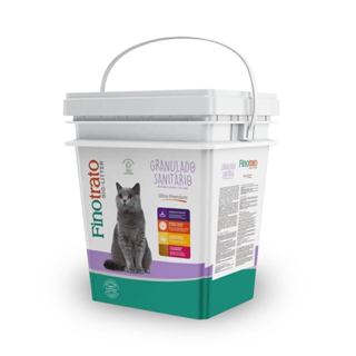 Finotrato Bio-litter Granulado Sanitário Ultra Premium para Gatos Balde de 10kg