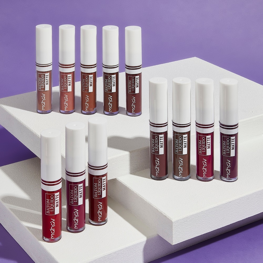 Batom Líquido Matte Mahav em Oferta na Shopee
