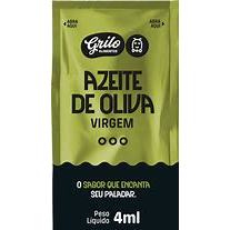 Azeite De Oliva Virgem Em Sachês 4 Ml Grilo  25-30-40-50-100 em Oferta na Shopee