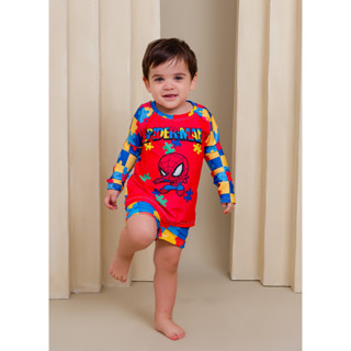 Conjunto Autismo Roupa de Praia Infantil Menino com Proteção Solar UV50+ Blusa e Sunga Boxer Menino Infantil em Oferta na Shopee