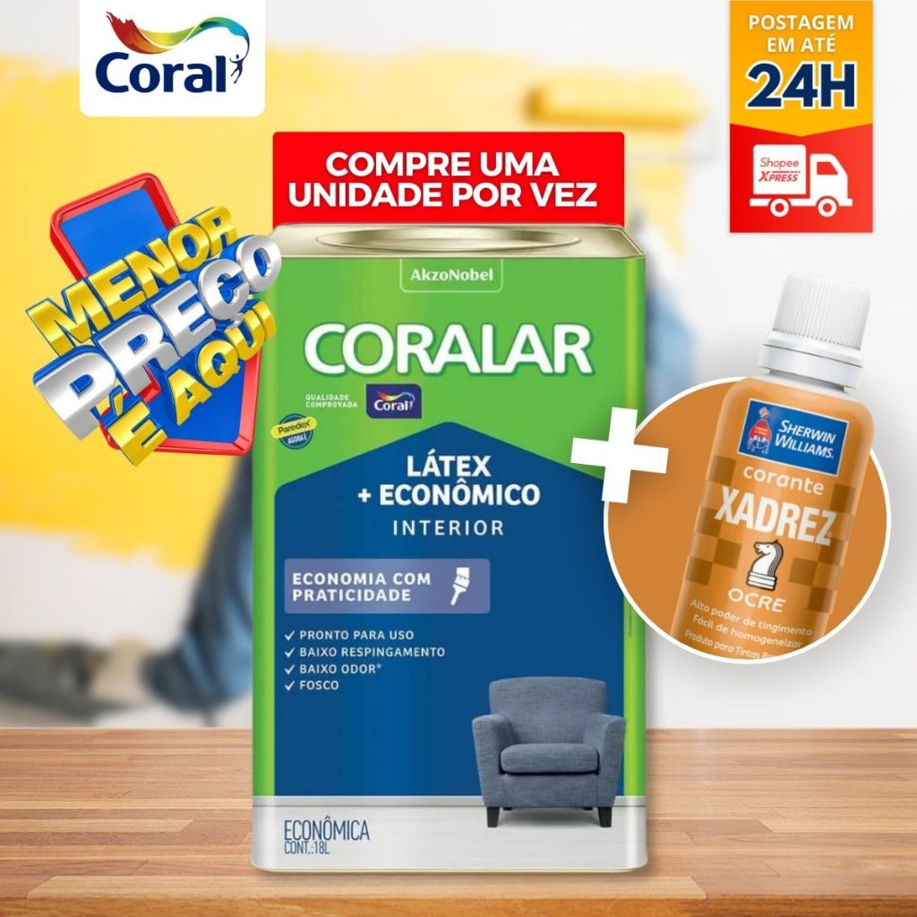 Cores com Tinta Xadrez: Onde Comprar | BuscaProdutos