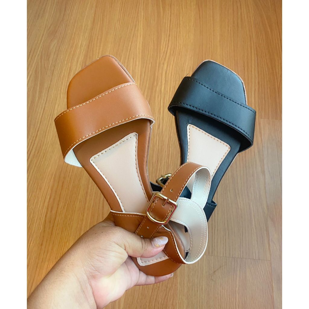 kit com 2 pares de rasterinha sandalia feminina fivela sapato sandália