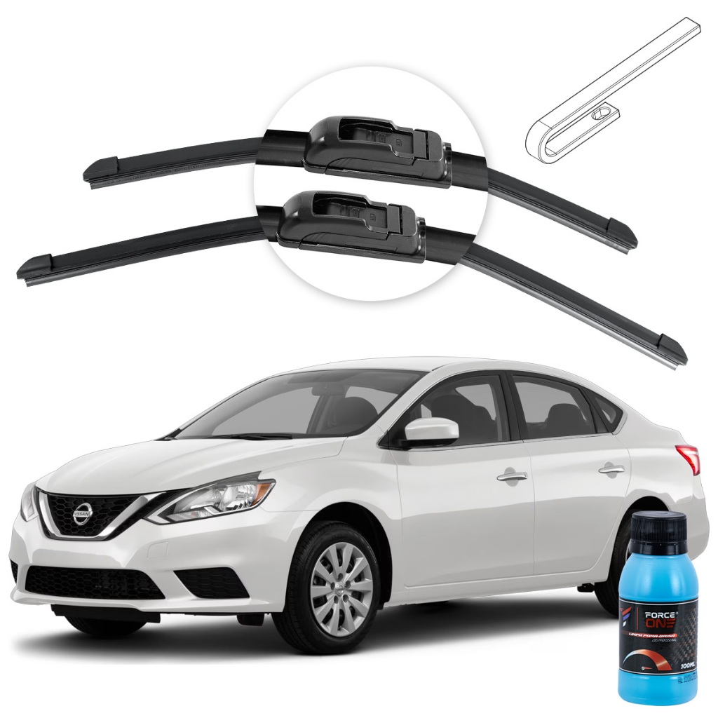 Palheta Limpador de Parabrisa Nissan Sentra IV ano 14 a 2024 em Oferta na Shopee