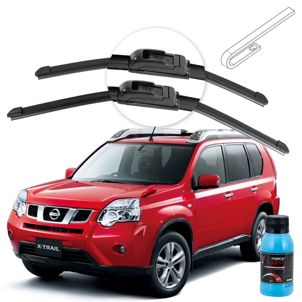 Palheta Limpador de Parabrisa Nissan X-Trail ano 01 a 12 Universal