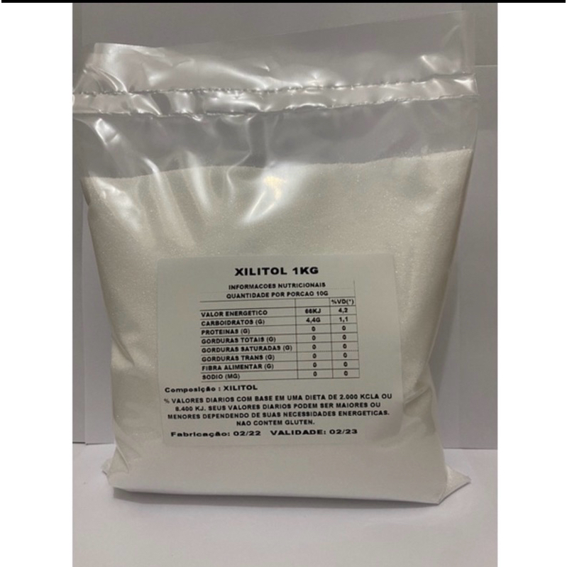 Xilitol cristal 1kg