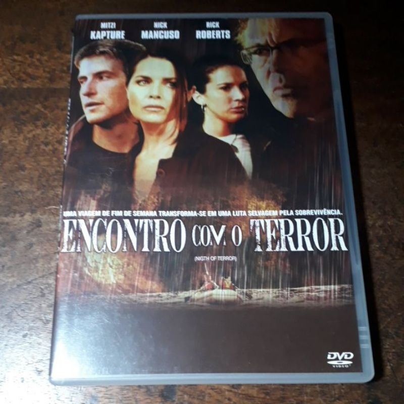 Dvd Original Encontro Com O Terror (nick Mancuso)