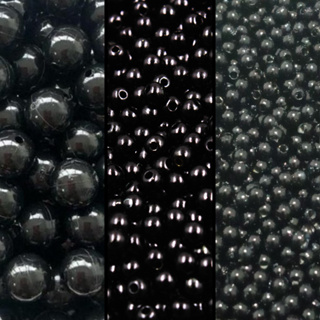 Kit Perolas Micanga Preta nos tamanhos 08. 06 e 04mm Kit com 800 unidades em Oferta na Shopee