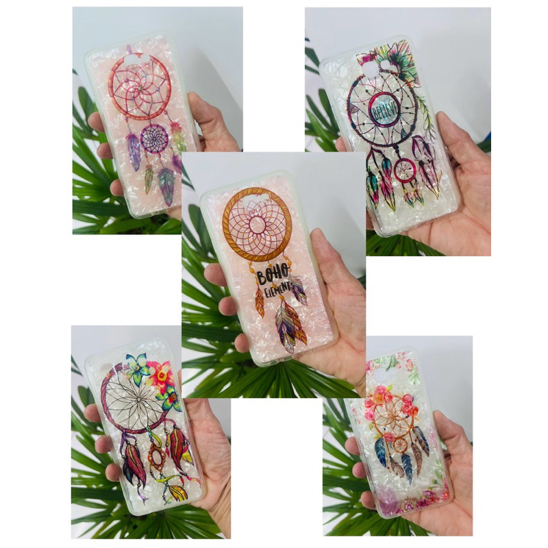 Capa de celular acrílica Samsung J7 Prime Filtro dos sonhos + pelicula 3D borda infinita.