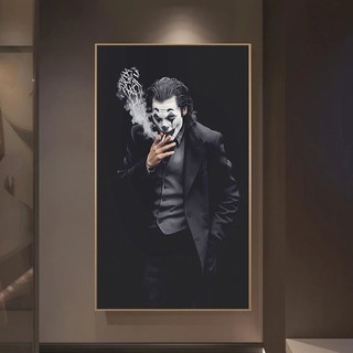 Quadro decorativo 1 peça 40x60 coringa personagem filme engraçado para sala quarto