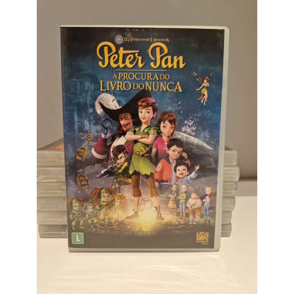 PETER PAN - A PROCURA DO LIVRO DO NUNCA - DVD - Original
