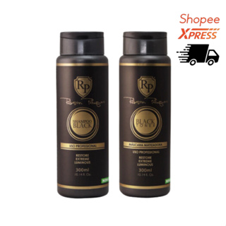 Kit Máscara Matizadora  Shampoo RP Black Loiro Acinzentado Robson Peluquero 300ML em Oferta na Shopee