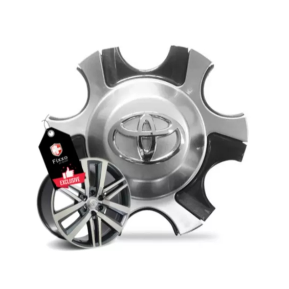 1 Calota De Roda Toyota Hilux 2017, 18, 19 Aro 17 Krmai em Oferta na Shopee