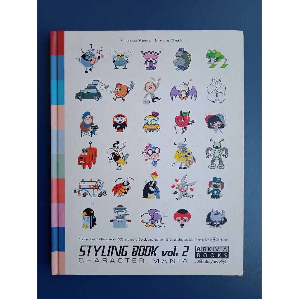 livro styling book vol.2 character mania