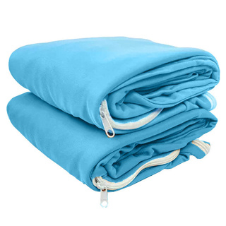 KIT 2 Capas Para Colchão Solteiro Poliester - 188x88x20CM Com Ziper Decoração Casa em Oferta na Shopee