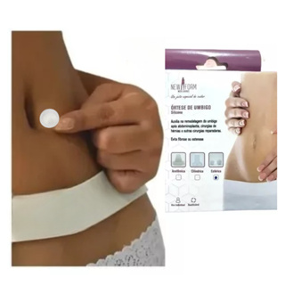 Ortese Umbigo Perola Esférica Pós Cirurgia Abdominoplastia 2 Unidades New Form em Oferta na Shopee