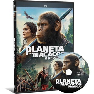DVD Planeta dos Macacos: O Reinado (2024) em Oferta na Shopee