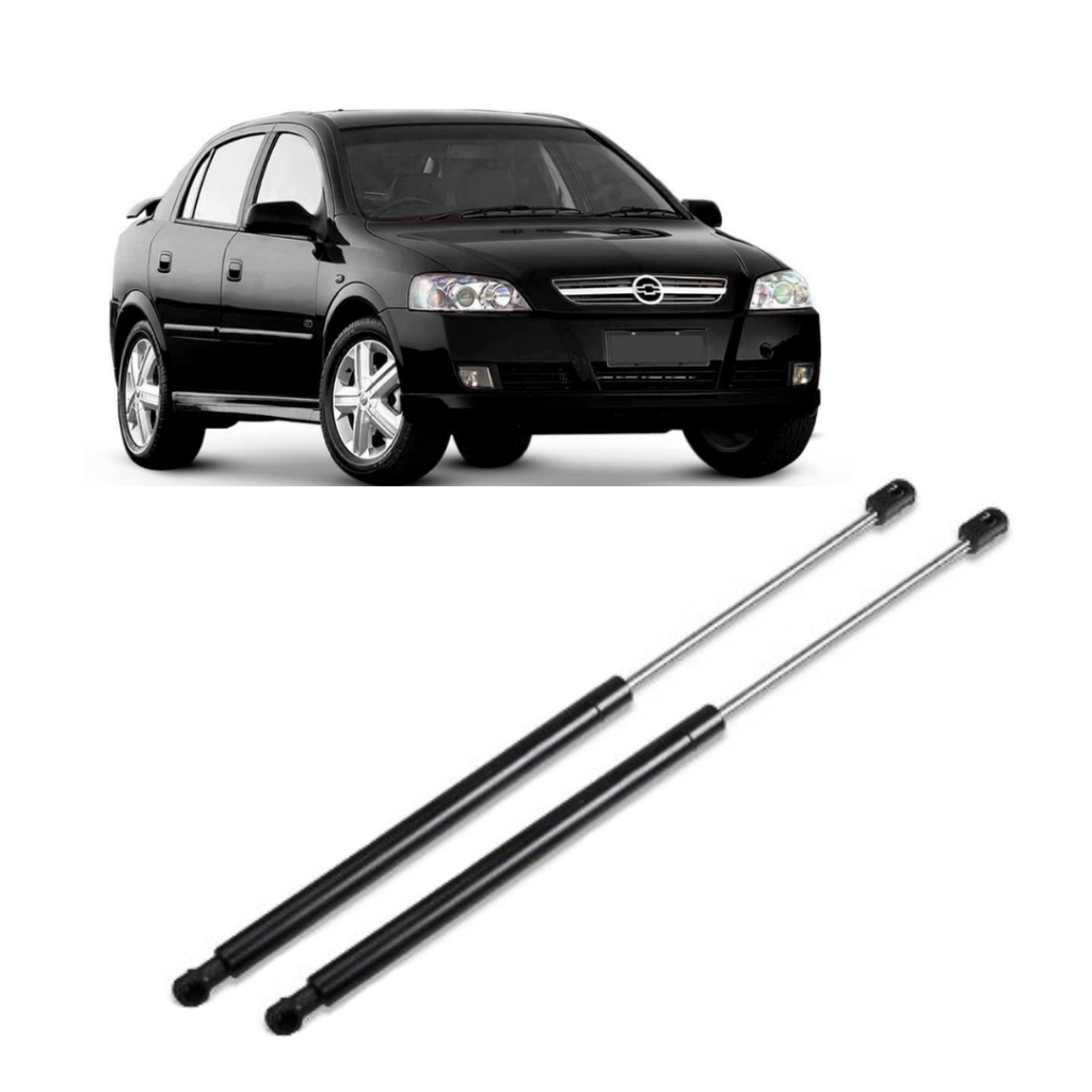 Par Amortecedor Porta Malas Astra Hatch 1998 a 2012  Suporte Tampa Traseira